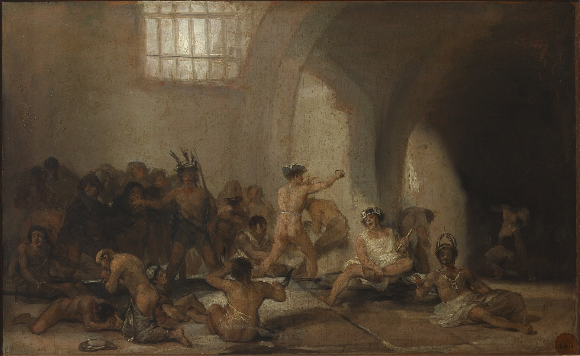 La casa de locos, Francisco de Goya