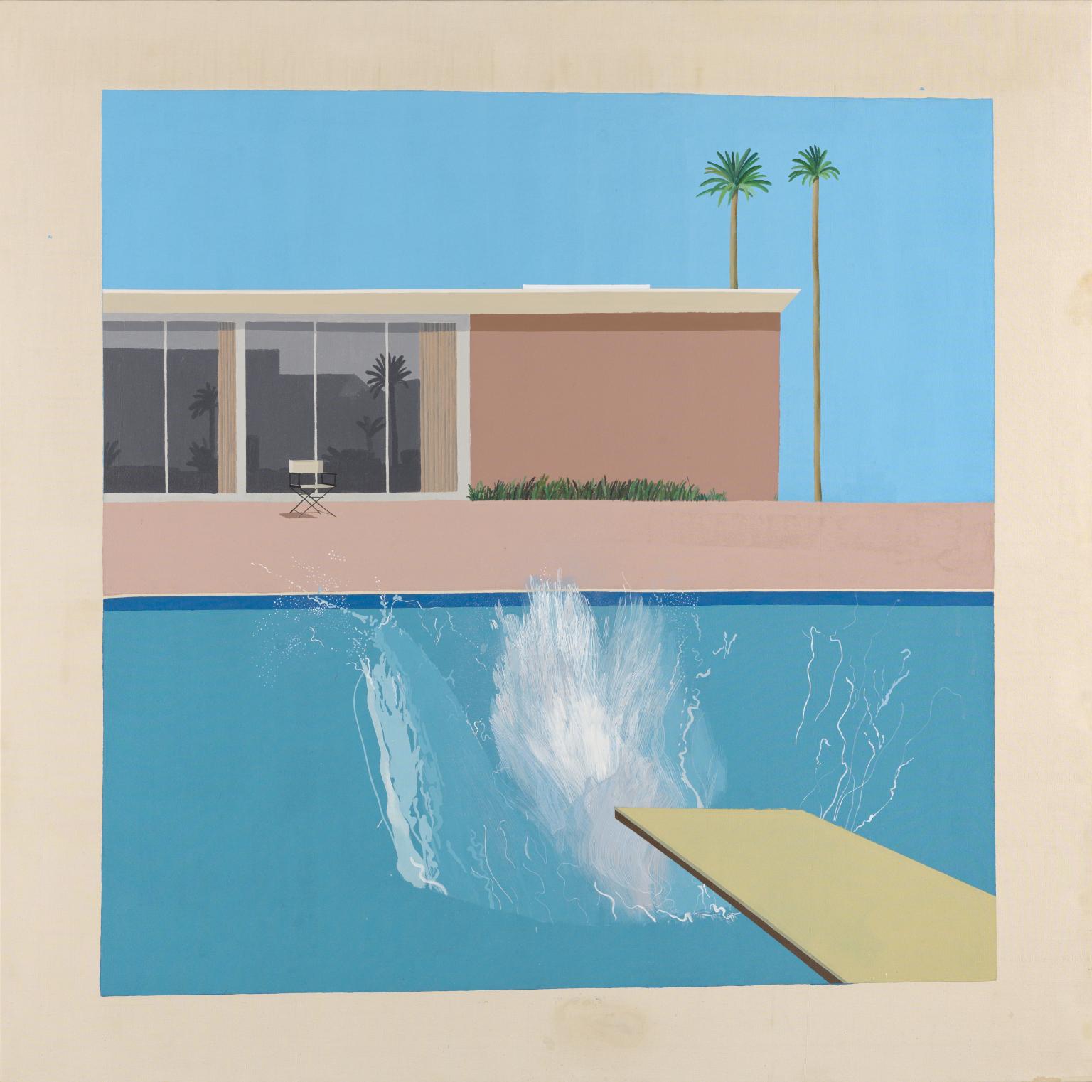 A Bigger Splash, David Hockney